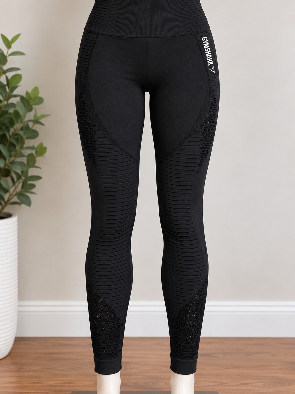 Gymshark Black High-Waist Seamless Sculpt Leggings